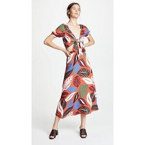 Rachel Pally Women's Crepe Wrp Top/Skirt St Set Hawaii Print Size Small